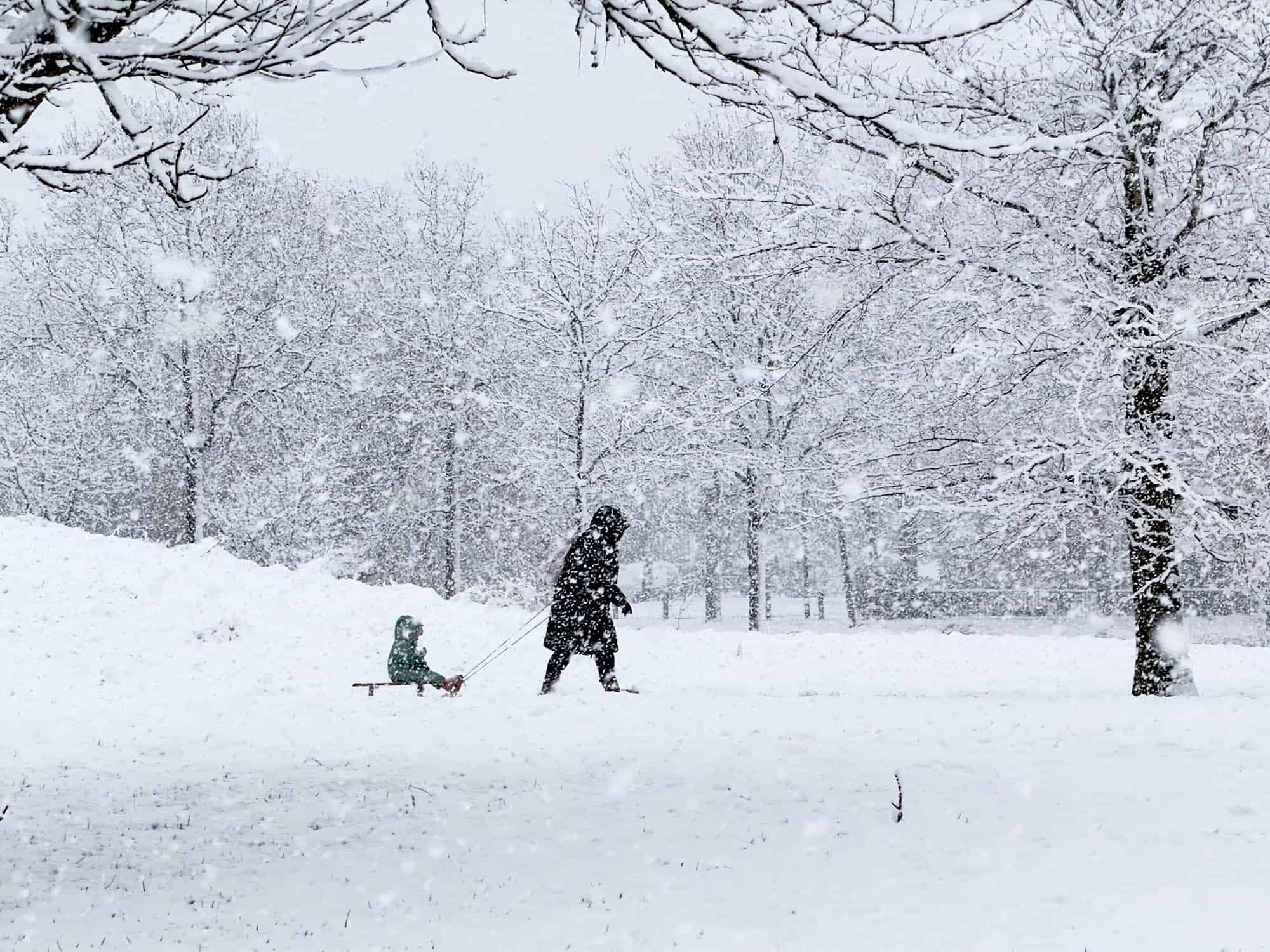 fotograferen sneeuw